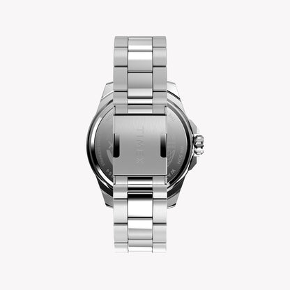 Timex Men's Green Dial Bracelet Watch, Stainless Steel | Tw2w13900